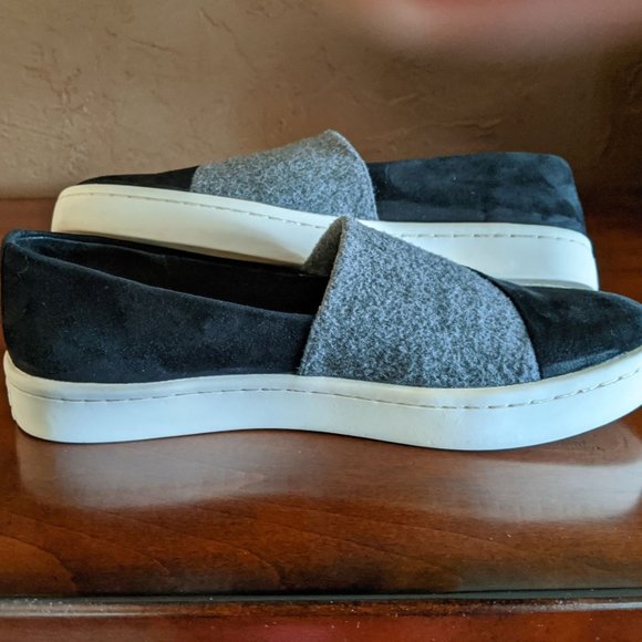 🎉HP!!🎉🎉 Splendid Suede and Felt Slip-on Shoes - Picture 2 of 7